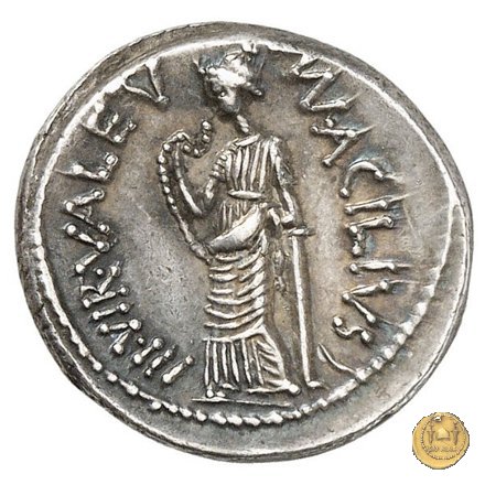 442/1 - denario Mn. Acilius Glabrio 49 BC (Roma)