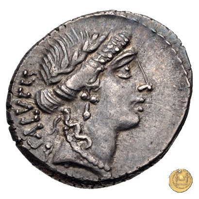 442/1 - denario Mn. Acilius Glabrio 49 BC (Roma)