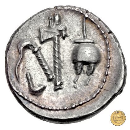 443/1 - denario C. Iulius Caesar 49-48 BC (Itinerante con Caesar)