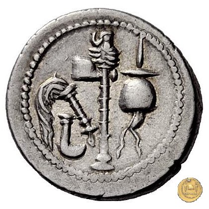 443/1 - denario C. Iulius Caesar 49-48 BC (Itinerante con Caesar)