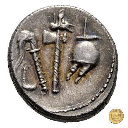 443/1 - denario C. Iulius Caesar 49-48 BC (Itinerante con Caesar)