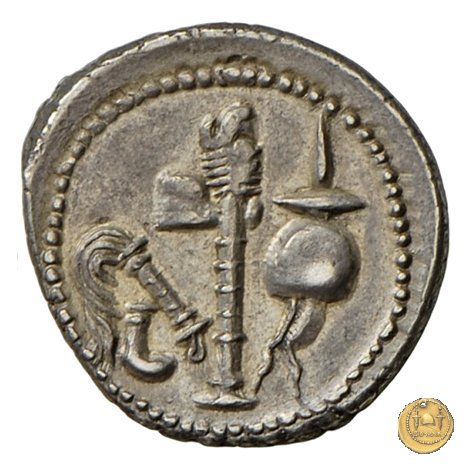 443/1 - denario C. Iulius Caesar 49-48 BC (Itinerante con Caesar)