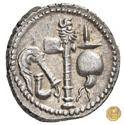 443/1 - denario C. Iulius Caesar 49-48 BC (Itinerante con Caesar)