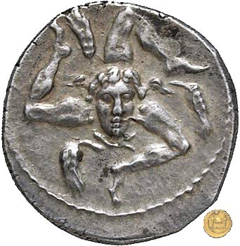 445/1 - denario L. Cornelius Crus Lentulus / C. Claudius Marcellus 49 BC (Apollonia - Asia)