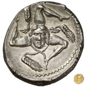 445/1 - denario L. Cornelius Crus Lentulus / C. Claudius Marcellus 49 BC (Apollonia - Asia)