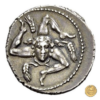 445/1 - denario L. Cornelius Crus Lentulus / C. Claudius Marcellus 49 BC (Apollonia - Asia)