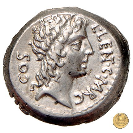 445/2 - denario L. Cornelius Crus Lentulus / C. Claudius Marcellus 49 BC (Apollonia - Asia)