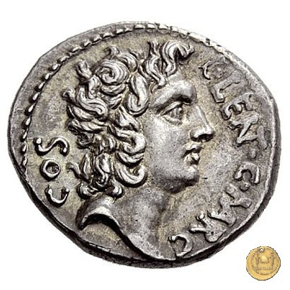 445/2 - denario L. Cornelius Crus Lentulus / C. Claudius Marcellus 49 BC (Apollonia - Asia)