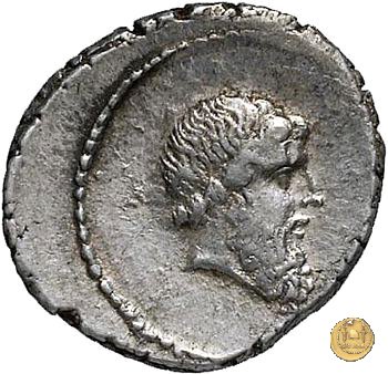 445/3 - denario L. Cornelius Crus Lentulus / C. Claudius Marcellus 49 BC (Apollonia - Asia)