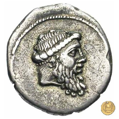 445/3 - denario L. Cornelius Crus Lentulus / C. Claudius Marcellus 49 BC (Apollonia - Asia)