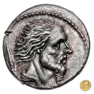 448/2 - denario L. Hostilius Saserna 48 BC (Roma)