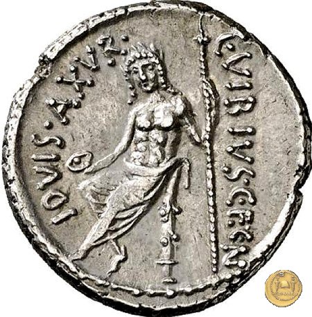 449/1 - denario C. Vibius Pansa Caetronianus 48 BC (Roma)