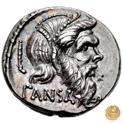 449/1 - denario C. Vibius Pansa Caetronianus 48 BC (Roma)