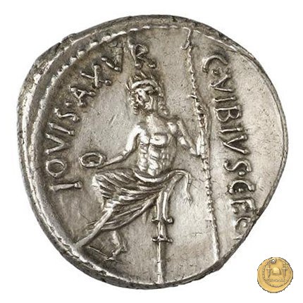 449/1 - denario C. Vibius Pansa Caetronianus 48 BC (Roma)