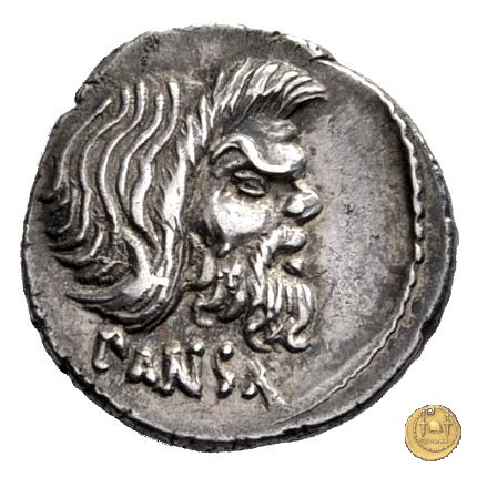 449/1 - denario C. Vibius Pansa Caetronianus 48 BC (Roma)