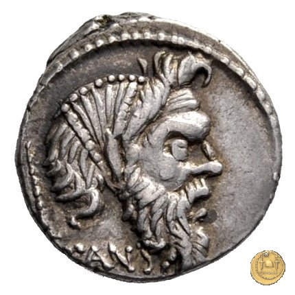 449/1 - denario C. Vibius Pansa Caetronianus 48 BC (Roma)