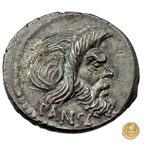 449/1 - denario C. Vibius Pansa Caetronianus 48 BC (Roma)