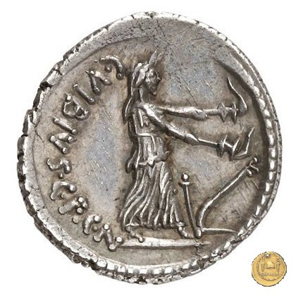 449/2 - denario C. Vibius Pansa Caetronianus 48 BC (Roma)