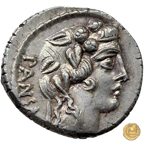 449/2 - denario C. Vibius Pansa Caetronianus 48 BC (Roma)