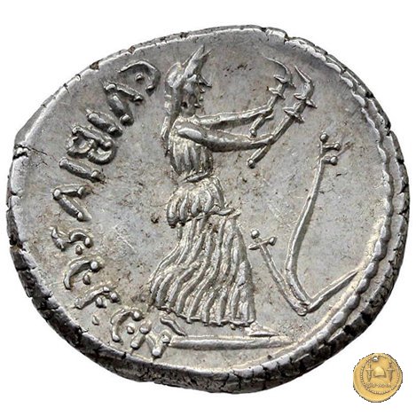 449/2 - denario C. Vibius Pansa Caetronianus 48 BC (Roma)