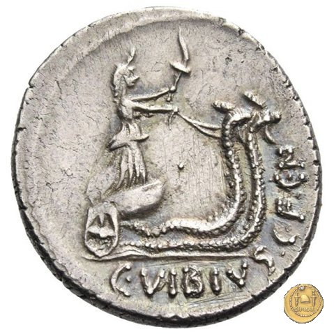 449/3 - denario C. Vibius Pansa Caetronianus 48 BC (Roma)