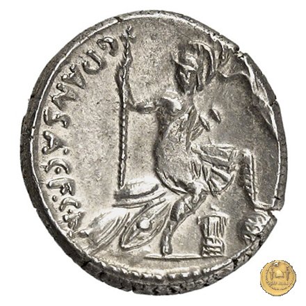 449/4 - denario C. Vibius Pansa Caetronianus 48 BC (Roma)