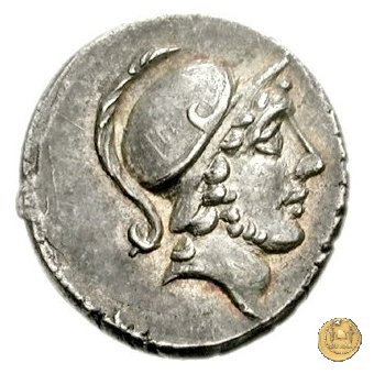 450/1 - denario D. Postumius Albinus Bruti 48 BC (Roma)