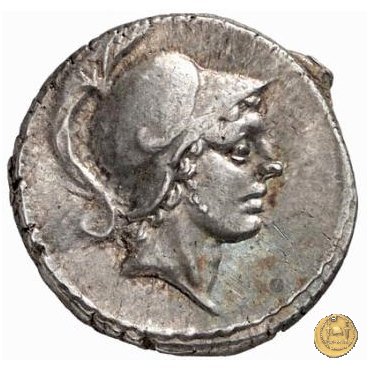 450/1 - denario D. Postumius Albinus Bruti 48 BC (Roma)