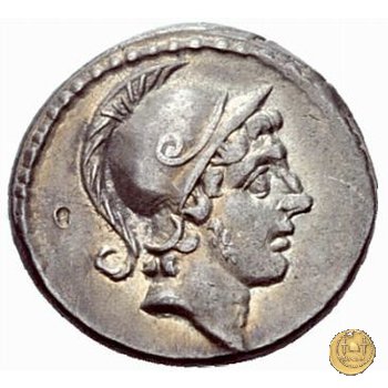 450/1 - denario D. Postumius Albinus Bruti 48 BC (Roma)