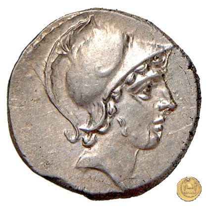 450/1 - denario D. Postumius Albinus Bruti 48 BC (Roma)