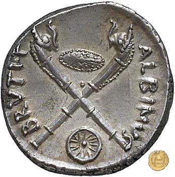 450/1 - denario D. Postumius Albinus Bruti 48 BC (Roma)