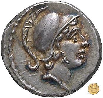 450/1 - denario D. Postumius Albinus Bruti 48 BC (Roma)