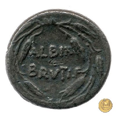 450/3 - denario D. Postumius Albinus Bruti 48 BC (Roma)