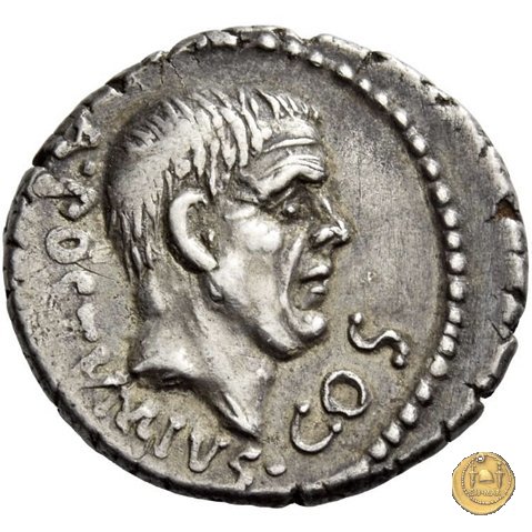 450/3 - denario D. Postumius Albinus Bruti 48 BC (Roma)