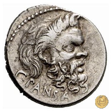 451/1 - denario C. Vibius Pansa Caetronianus /D. Iunius Brutus Albinus 48 BC (Roma)