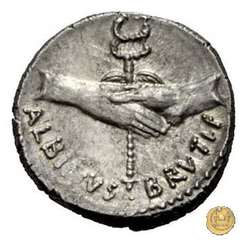 451/1 - denario C. Vibius Pansa Caetronianus /D. Iunius Brutus Albinus 48 BC (Roma)