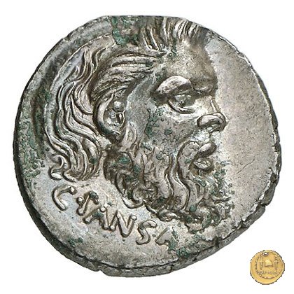 451/1 - denario C. Vibius Pansa Caetronianus /D. Iunius Brutus Albinus 48 BC (Roma)