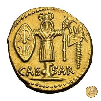 452/1 - aureo C. Iulius Caesar 48-47 BC (Itinerante con Caesar)