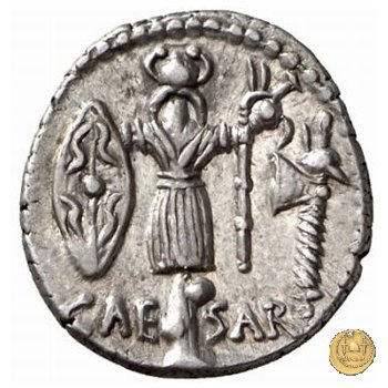 452/2 - denario C. Iulius Caesar 48-47 BC (Itinerante con Caesar)