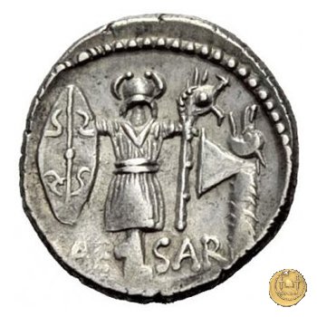 452/2 - denario C. Iulius Caesar 48-47 BC (Itinerante con Caesar)