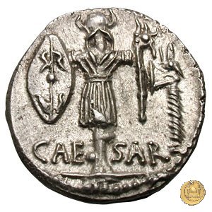 452/2 - denario C. Iulius Caesar 48-47 BC (Itinerante con Caesar)