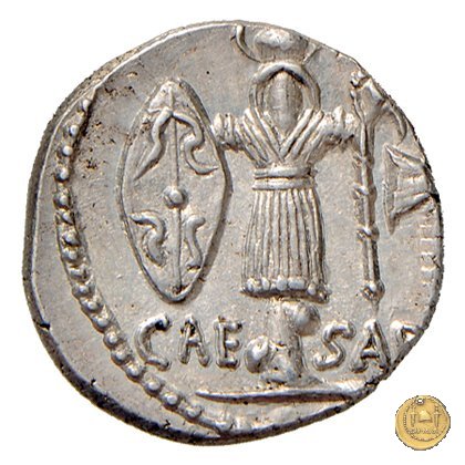 452/2 - denario C. Iulius Caesar 48-47 BC (Itinerante con Caesar)