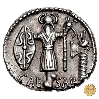 452/2 - denario C. Iulius Caesar 48-47 BC (Itinerante con Caesar)