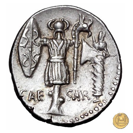 452/2 - denario C. Iulius Caesar 48-47 BC (Itinerante con Caesar)