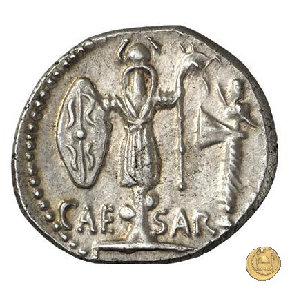 452/2 - denario C. Iulius Caesar 48-47 BC (Itinerante con Caesar)