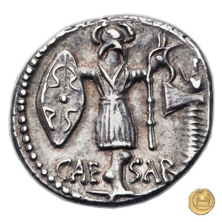 452/2 - denario C. Iulius Caesar 48-47 BC (Itinerante con Caesar)