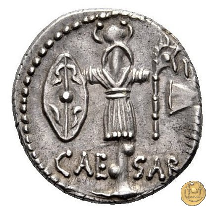 452/2 - denario C. Iulius Caesar 48-47 BC (Itinerante con Caesar)