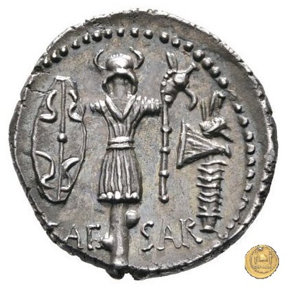 452/2 - denario C. Iulius Caesar 48-47 BC (Itinerante con Caesar)