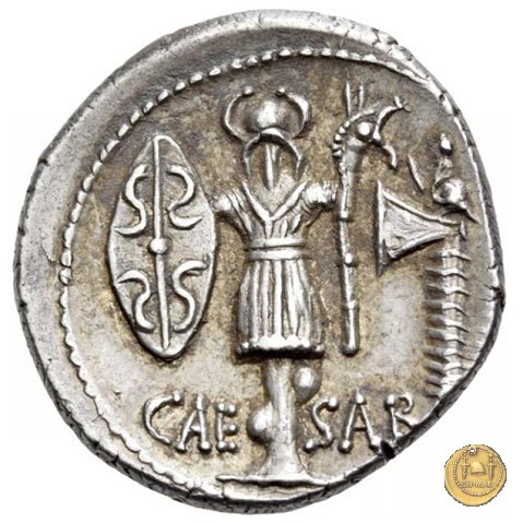 452/2 - denario C. Iulius Caesar 48-47 BC (Itinerante con Caesar)