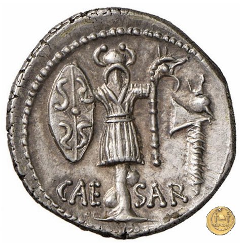 452/2 - denario C. Iulius Caesar 48-47 a.C. (Itinerante con Caesar)
